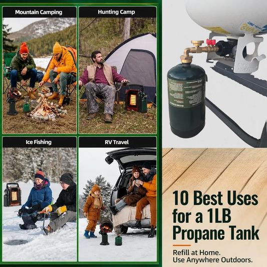 10 Best Uses for a 1LB Propane Tank — Camping, BBQ, and More
